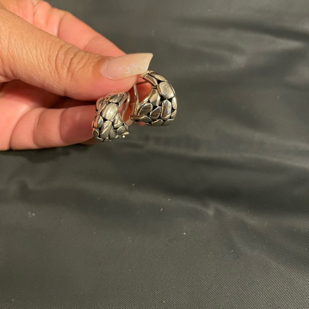 John Hardy Vintage Sterling Silver Earrings